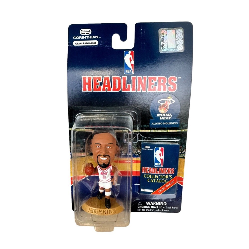 Vintage | NBA Mourning Original Headliners Collectors Toy Miami Heat 1997 | NEW